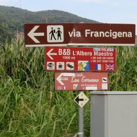 Via Francigena 2018 ohne private Fotos